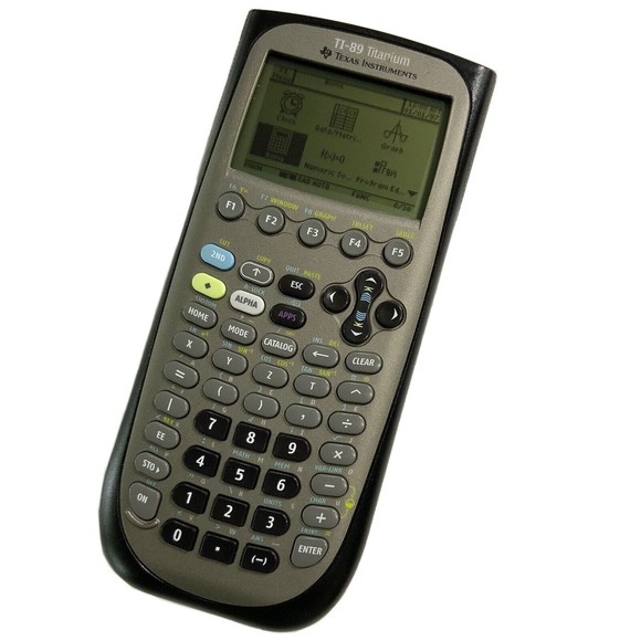 Texas Instruments TI-89 Graphing Calculator with Cover + New Batteries Tested - Picture 1 of 12
